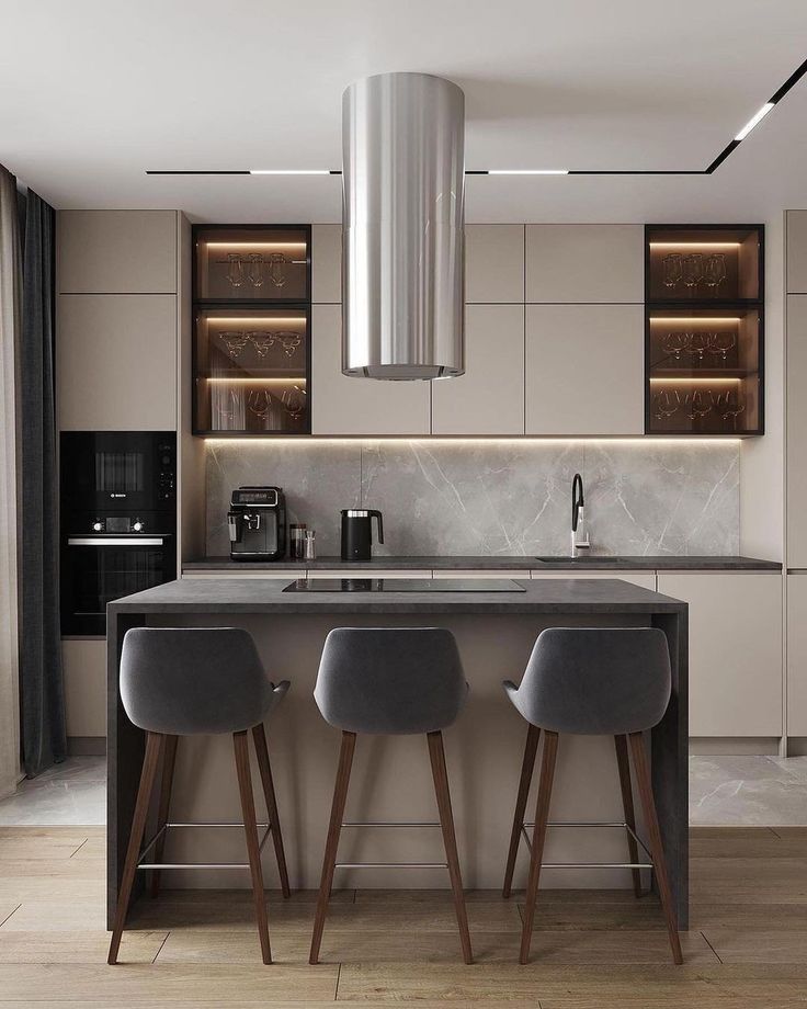 L-Shape Modular Kitchen